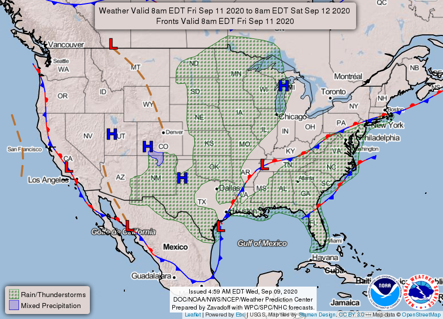 National Forecast Chart